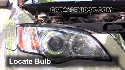 2009 Subaru Outback 2.5i Limited 2.5L 4 Cyl. Lights Highbeam (replace bulb)