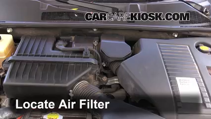 2009 Toyota Highlander Hybrid Limited 3.3L V6 Air Filter (Engine) Replace