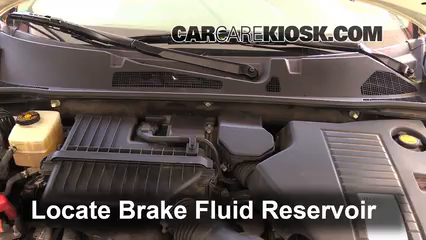 2009 Toyota Highlander Hybrid Limited 3.3L V6 Brake Fluid Check Fluid Level