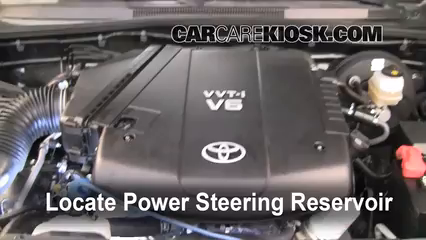 2009 Toyota Tacoma Pre Runner 4.0L V6 Crew Cab Pickup (4 Door) Power Steering Fluid Check Fluid Level