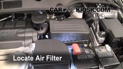 2009 Toyota Venza 2.7L 4 Cyl. Air Filter (Engine) Replace