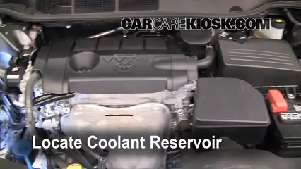 2009 Toyota Venza 2.7L 4 Cyl. Coolant (Antifreeze) Check Coolant Level