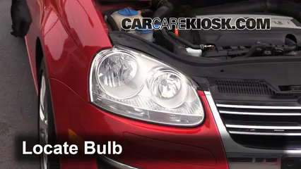 2009 Volkswagen Jetta Wolfsburg Edition 2.0L 4 Cyl. Turbo Lights Daytime Running Light (replace bulb)