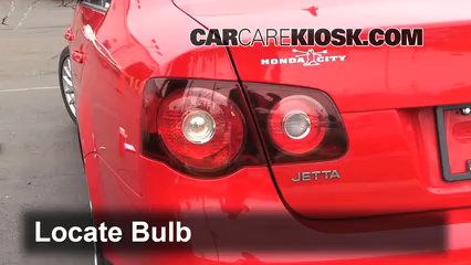 2009 Volkswagen Jetta Wolfsburg Edition 2.0L 4 Cyl. Turbo Lights Tail Light (replace bulb)