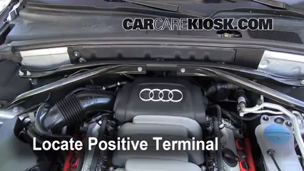 How to Jumpstart a 2009-2017 Audi Q5 - 2010 Audi Q5 Premium 3.2L V6