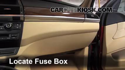 Interior Fuse Box Location: 2008-2013 BMW X6 - 2010 BMW X6 ... 2009 bmw 535i fuse box 