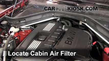 Cabin Filter Replacement Bmw X6 2008 2013 2010 Bmw X6 Xdrive35i