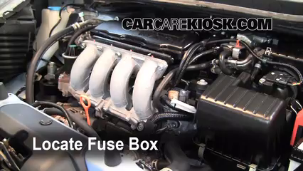 Replace a Fuse: 2009-2013 Honda Fit - 2010 Honda Fit Sport ... nissan x trail fuse box location 