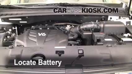 battery replacement 2006 2014 kia sedona 2010 kia sedona lx 3 8l v6 2009 Kia Sedona Fuse Box battery replacement 2006 2014 kia sedona