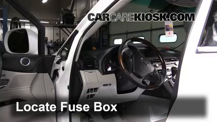 Interior Fuse Box Location: 2010-2015 Lexus RX350 - 2010 ... 2005 lexus rx330 fuse box dash 