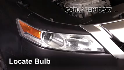 2010 Acura TL SH-AWD 3.7L V6 Lights Parking Light (replace bulb)