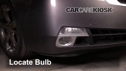 2010 Acura TL SH-AWD 3.7L V6 Éclairage Feu clignotant avant (remplacer l'ampoule)