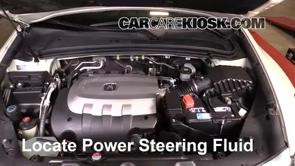 2010 Acura ZDX 3.7L V6 Power Steering Fluid