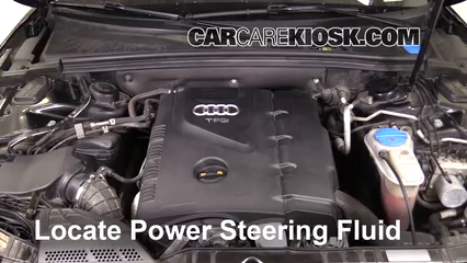 2010 Audi A5 Quattro 2.0L 4 Cyl. Turbo Fuites de Liquide Liquide de direction assistée (réparer fuites)