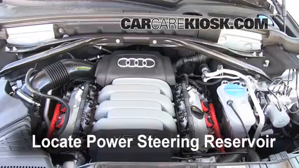 2010 Audi Q5 Premium 3.2L V6 Power Steering Fluid