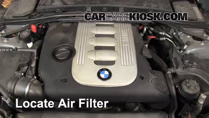 2010 BMW 335d 3.0L 6 Cyl. Turbo Diesel Filtro de aire (motor)