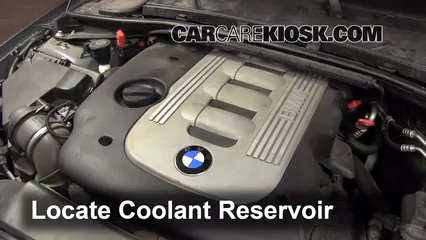 2010 BMW 335d 3.0L 6 Cyl. Turbo Diesel Coolant (Antifreeze) Add Coolant