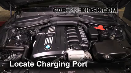 2010 BMW 528i 3.0L 6 Cyl. Climatisation Ajouter du réfrigérant