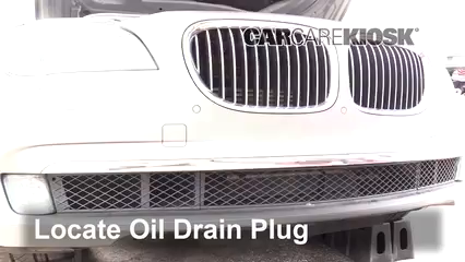 2010 BMW 750Li 4.4L V8 Turbo Huile Changer l'huile et le filtre à huile