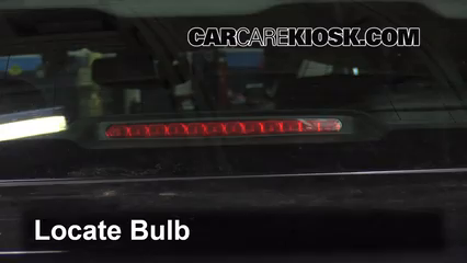 2010 Buick LaCrosse CXL 3.0L V6 Lights Center Brake Light (replace bulb)