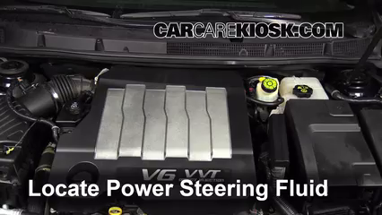 2013 Buick LaCrosse 3.6L V6 FlexFuel Power Steering Fluid