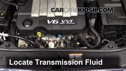 2010 Buick LaCrosse CXL 3.0L V6 Liquide de transmission Vérifier le niveau de liquide