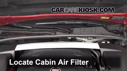 2010 Cadillac CTS 3.0L V6 Sedan Air Filter (Cabin)