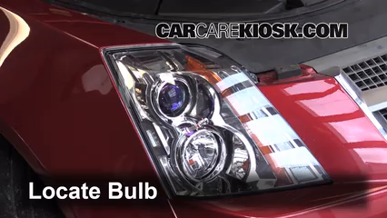 2010 Cadillac CTS 3.0L V6 Sedan Lights Parking Light (replace bulb)