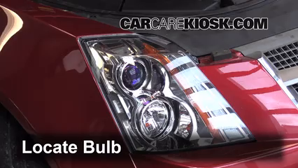 2010 Cadillac CTS 3.0L V6 Sedan Lights Turn Signal - Front (replace bulb)