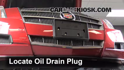 2010 Cadillac CTS 3.0L V6 Sedan Oil Change Oil and Oil Filter