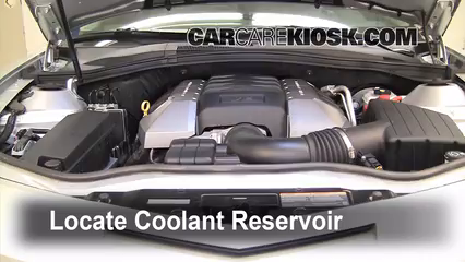 2010 Chevrolet Camaro SS 6.2L V8 Refrigerante (anticongelante)