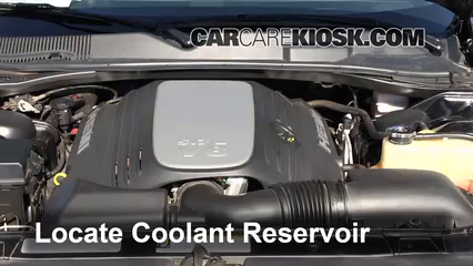 2010 Dodge Challenger RT 5.7L V8 Antigel (Liquide de Refroidissement) Vérifiez le niveau d'antigel