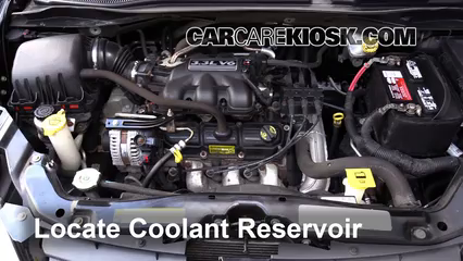 How To Add Coolant Dodge Grand Caravan 2008-2019 Cv 33l V6 Flexfuel