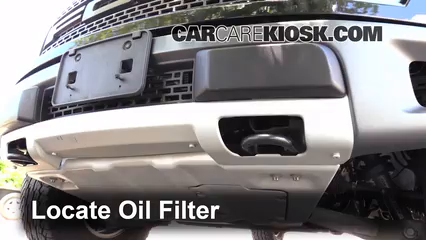 Oil Filter Change Ford F 150 2009 2014 2010 Ford F 150 Svt Raptor 6 2l V8