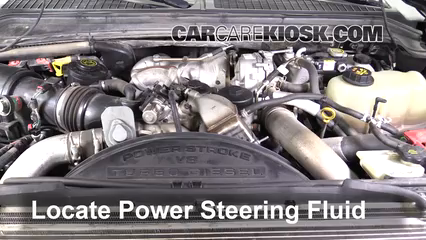 How To Open Hood: 2008 Ford F-350 Super Duty XL 6.4L V8 Turbo Diesel