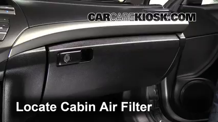 2010 Honda Accord EX-L 2.4L 4 Cyl. Coupe (2 Door) Air Filter (Cabin)