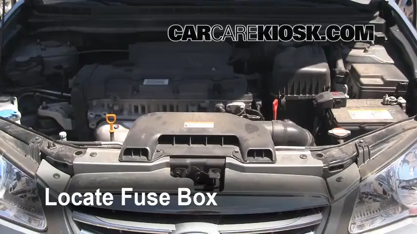 Blown Fuse Check 2010 Hyundai Elantra GLS 2.0L 4 Cyl