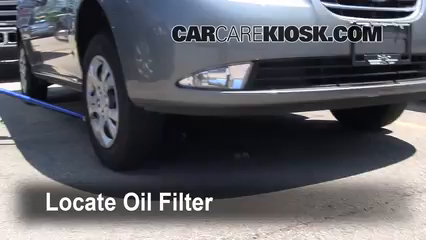Oil Filter Change Hyundai Elantra 2007 2012 2008 Hyundai Elantra Gls 2 0l 4 Cyl