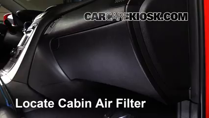 2010 Hyundai Genesis Coupe 3.8 3.8L V6 Air Filter (Cabin) Check