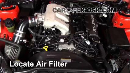 2010 Hyundai Genesis Coupe 3.8 3.8L V6 Filtre à air (moteur) Changement