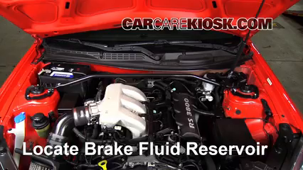 2010 Hyundai Genesis Coupe 3.8 3.8L V6 Brake Fluid Check Fluid Level