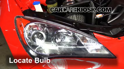 2010 Hyundai Genesis Coupe 3.8 3.8L V6 Lights Parking Light (replace bulb)