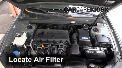 2010 Hyundai Sonata GLS 2.4L 4 Cyl. Air Filter (Engine)