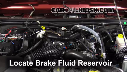 How to Add Brake Fluid: 2010 Jeep Wrangler Unlimited X  V6