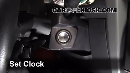 How to Set the Clock / Change Time on a 2004 Jeep Wrangler Rubicon  6  Cyl.
