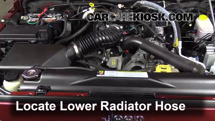 Coolant Flush How-to: 2008 Jeep Wrangler Unlimited Rubicon  V6