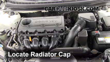 2010 kia forte radiator