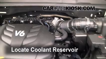2010 Kia Sedona LX 3.8L V6 Coolant (Antifreeze) Check Coolant Level