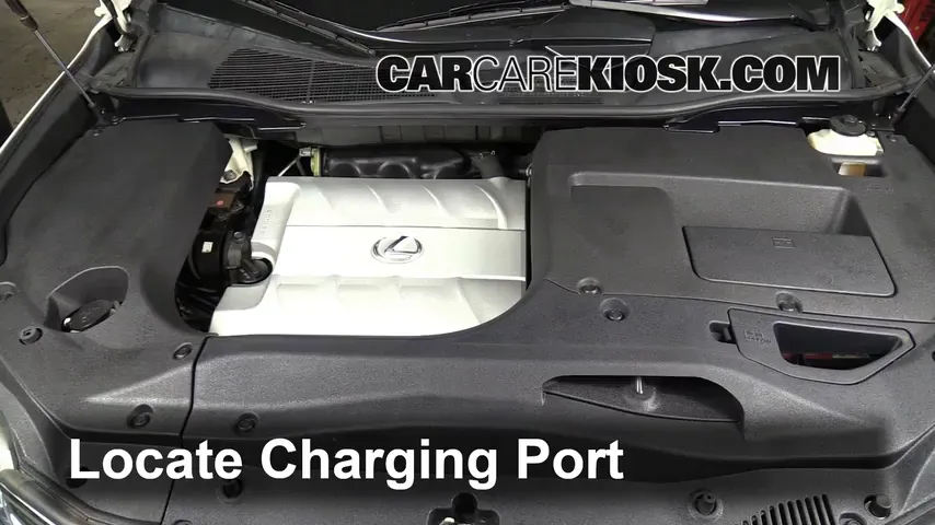 How to Add Refrigerant to a 2010 Lexus RX350 3.5L V6