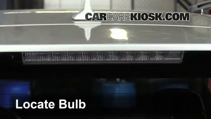 2010 Lexus RX350 3.5L V6 Éclairage Feu de freinage central (remplacer l'ampoule)